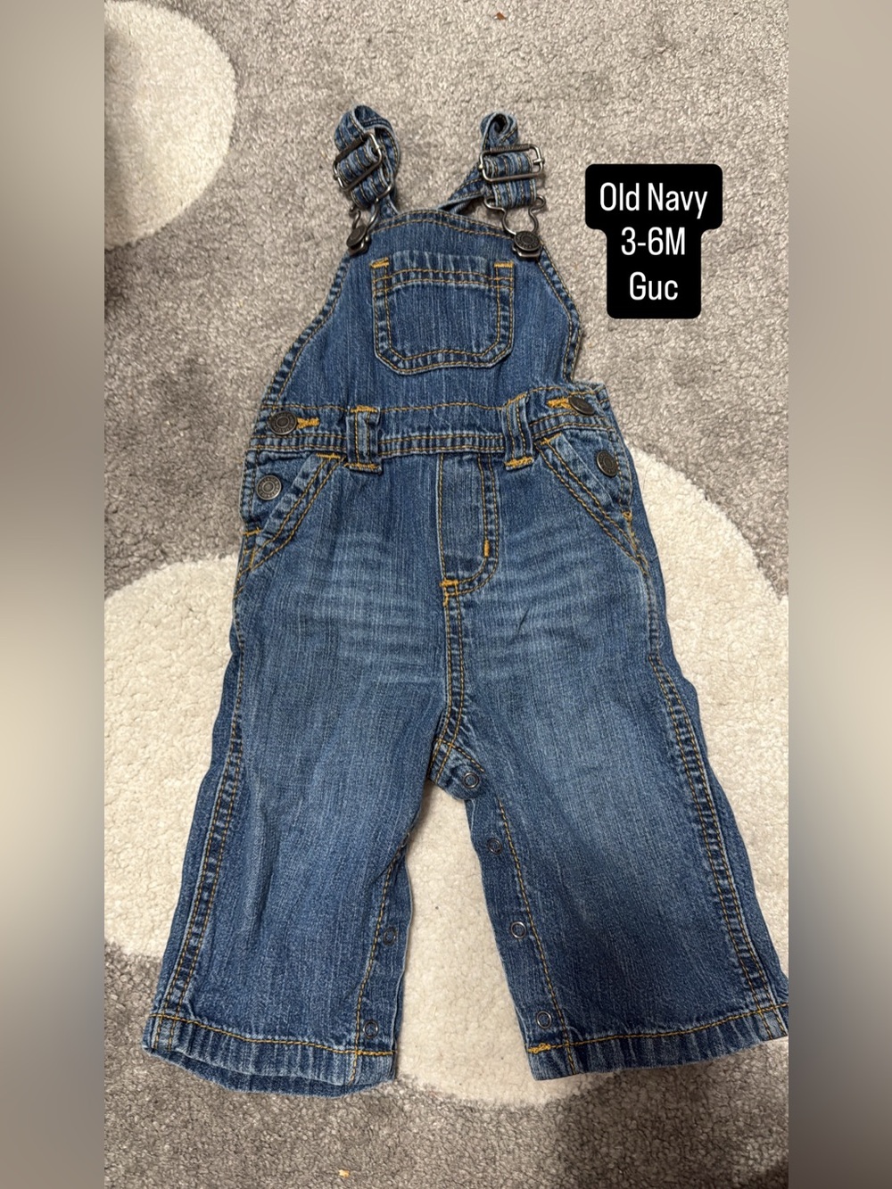 Old Navy Denim Overalls in Blue